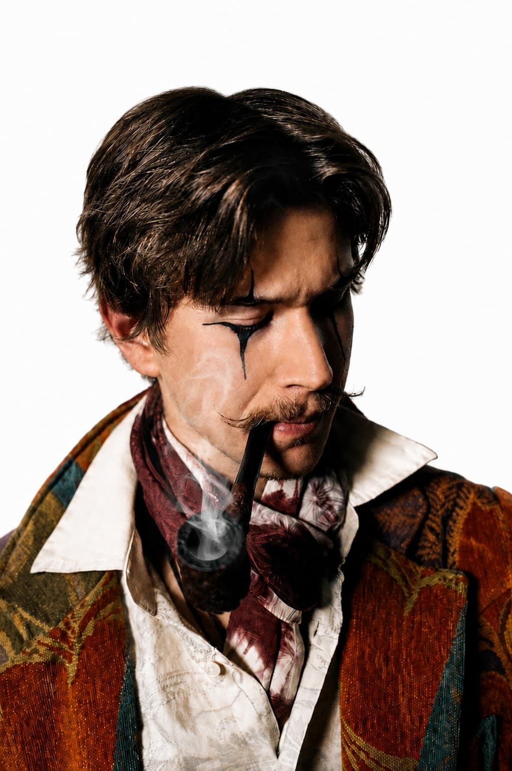 Editorial male portrait photography created at VibeShack Studios